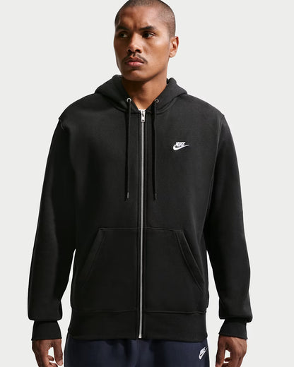 Nike Club Fleece Jacket – Black