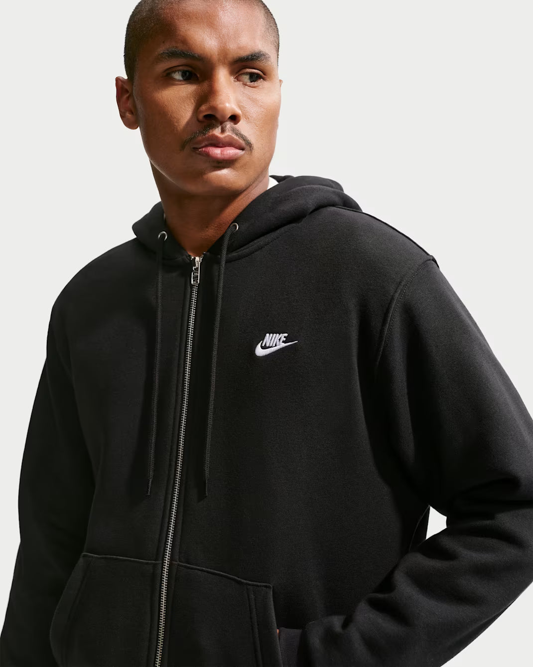Nike Club Fleece Jacket – Black