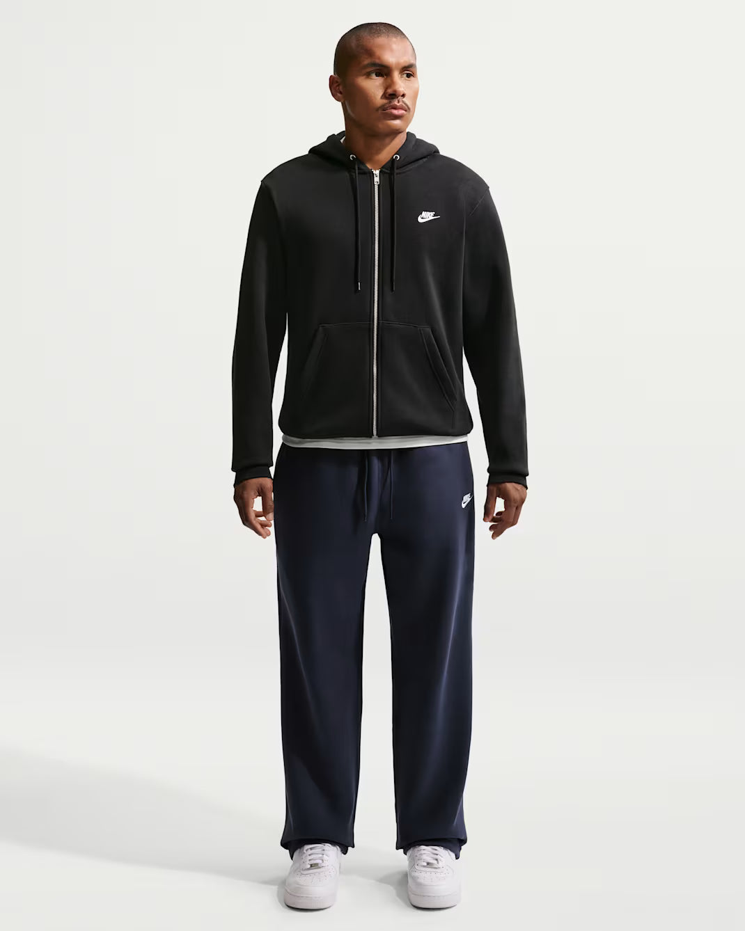 Nike Club Fleece Jacket – Black