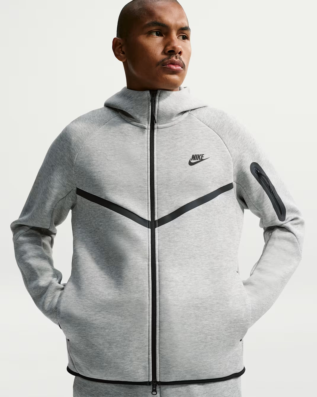 Nike Tech Fleece Jacket – Grey